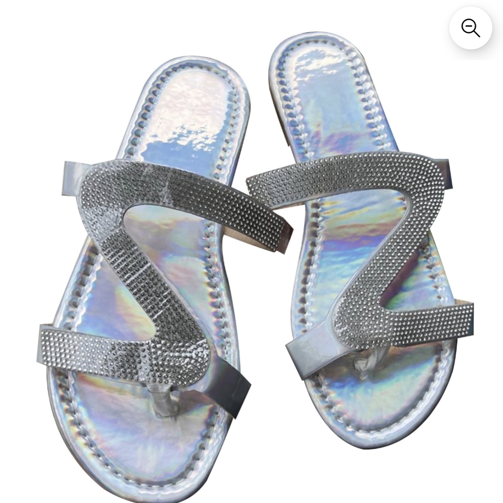 Silver Women's Sandals
